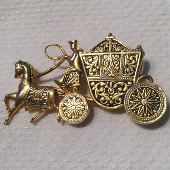 🌟HP🌟VTG Damascene Pin - Picture 2 of 6